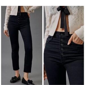 Mother The Mid Rise Dazzler Ankle Jeans Not Guilty size 26